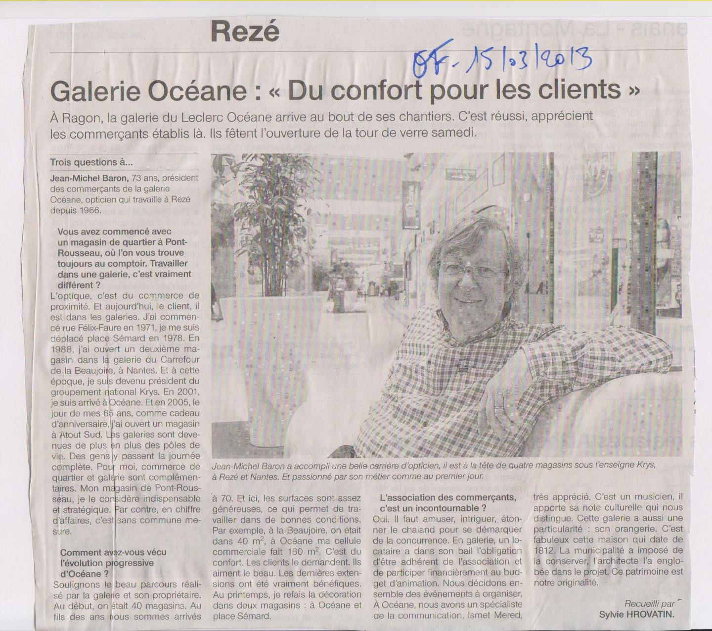 15-03-2013 OUEST FRANCE